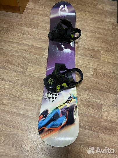 Сноуорд с креплениями (140)