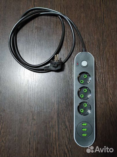 Продам удлинитель с usb выходами