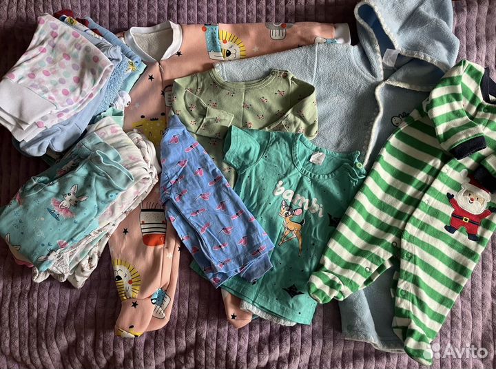 Детская одежда пакетом вещи для малыша