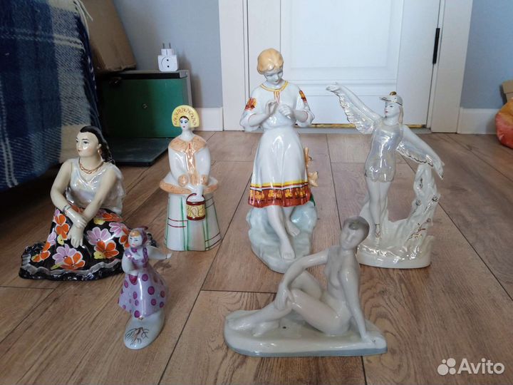 Фарфоровые статуэтки СССР