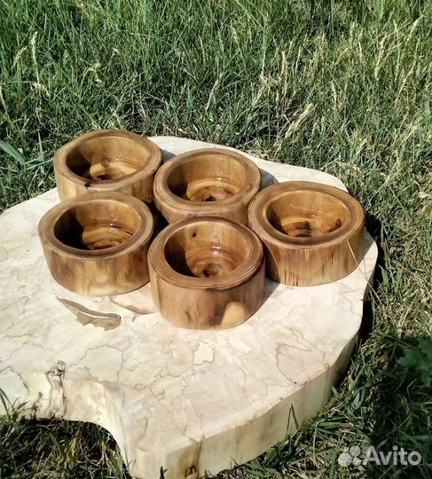 Подсвечники из дерева, форма для свечей