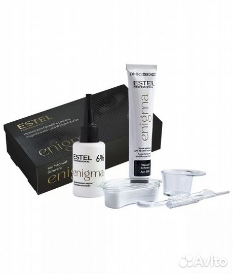 Краска для бровей и ресниц enigma