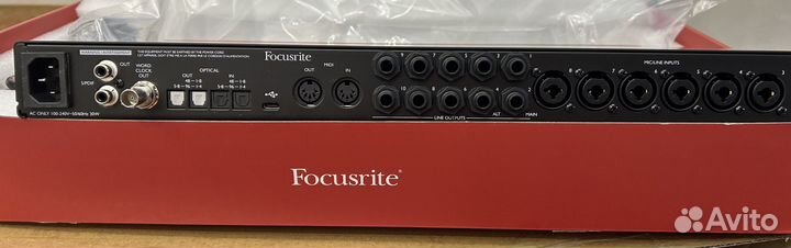 Звуковая карта Focusrite Scarlett 18i20 3rd gen