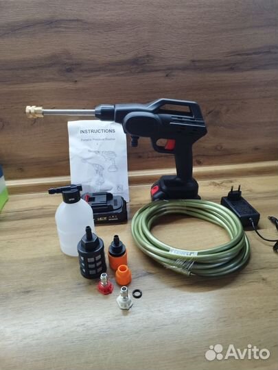 Автомойка аккумуляторная портативная