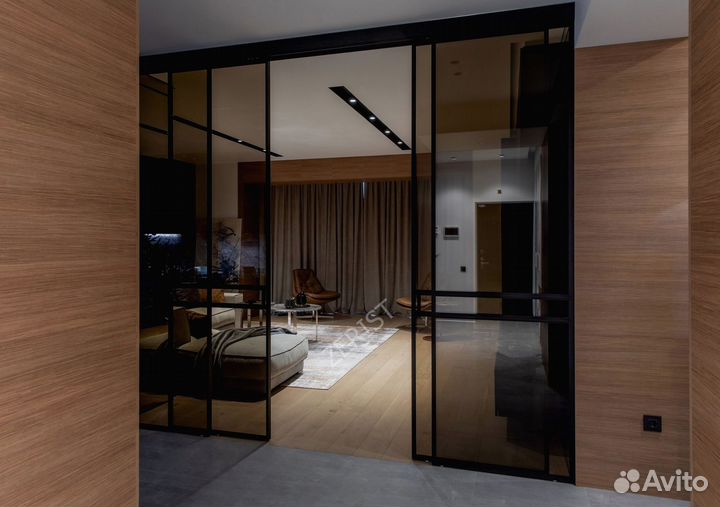 Перегородки из стекла