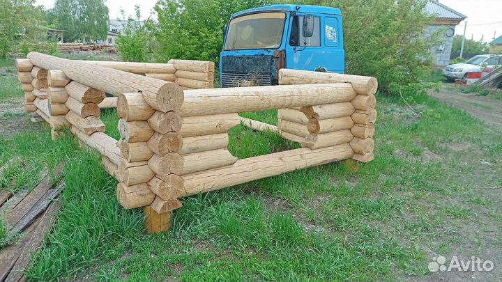 Баня из сруба. Дом