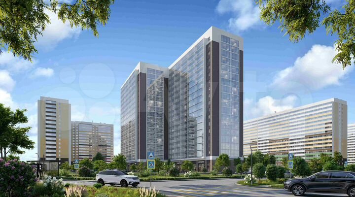 Квартира-студия, 26,4 м², 6/18 эт.