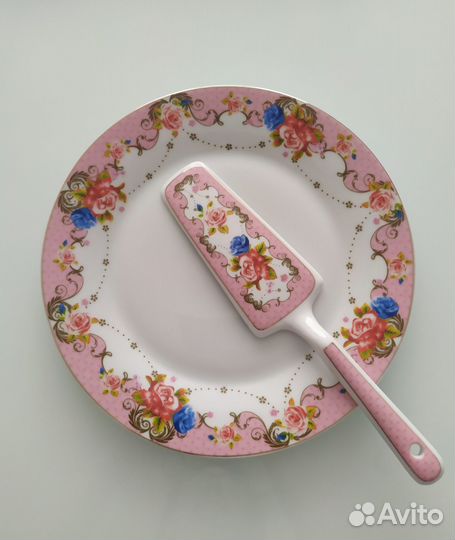 Блюдо для торта с лопаткой / Подставка для торта