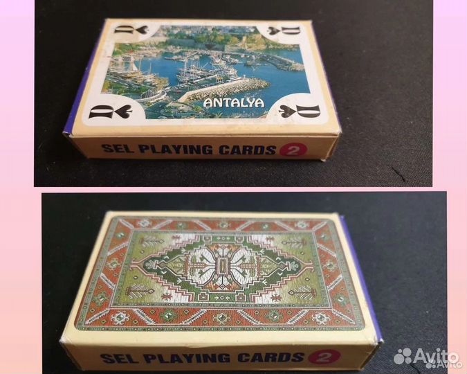 Тарелки сувенир Турция карты игральные
