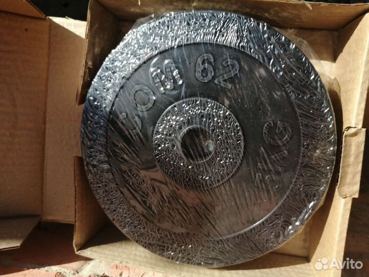 Диск обрезиненный