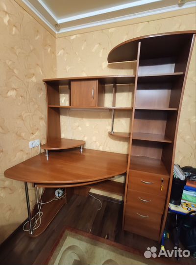 Компьютерный стол со шкафом бу