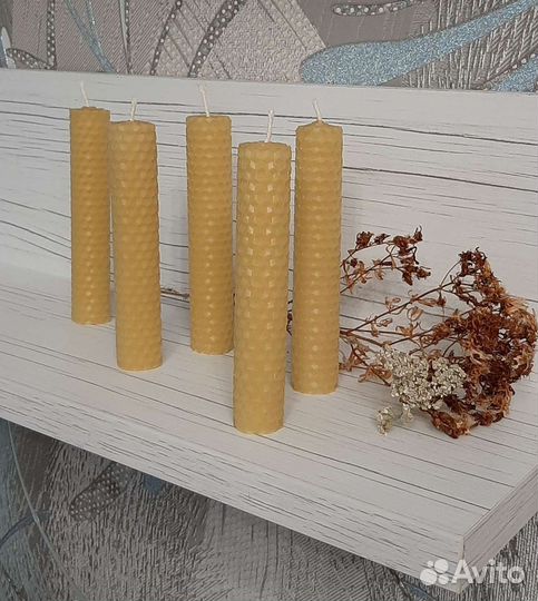 Свечи из вощины