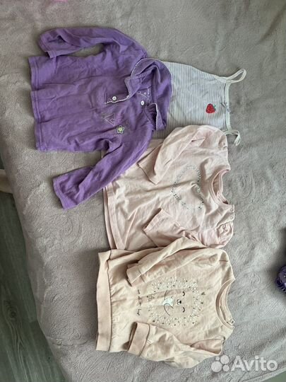 Детская одежда для девочек пакетом