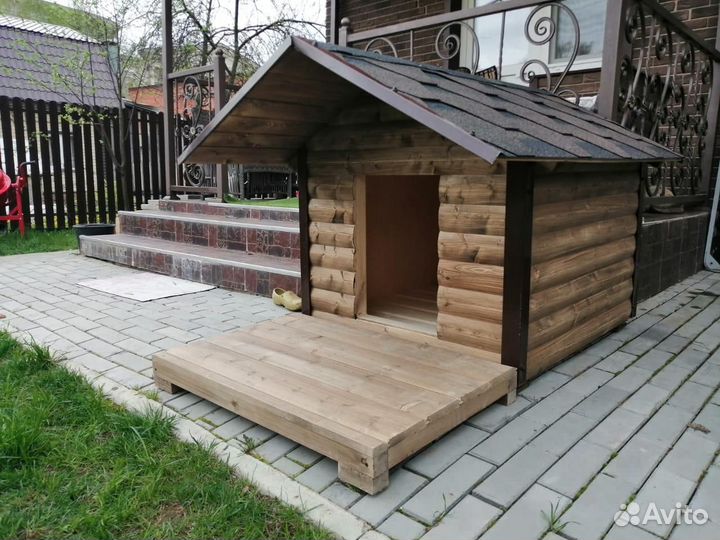 Зимняя будка для собаки 