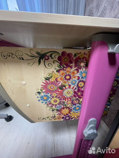 Растущая парта деми