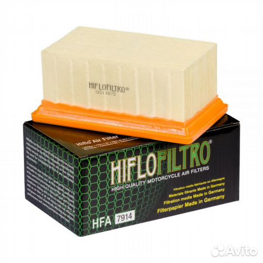 Фильтр воздушный для мотоцикла Hiflofiltro HFA7914