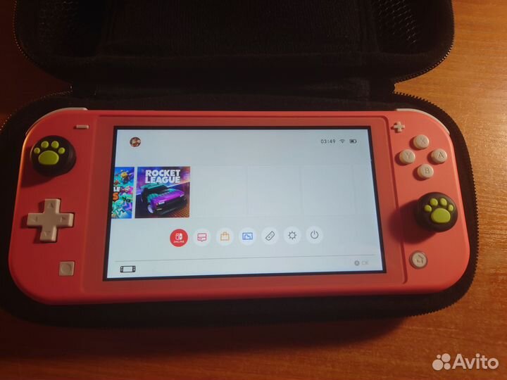 Nintendo switch lite розовая не прошита