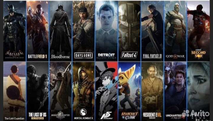 Игры на приставку ps4