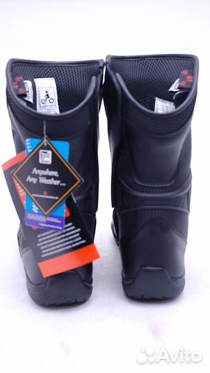 Мотоботы mcp motorizer leather waterproof black