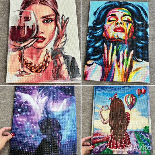 Картина алмазная готовая 30*40