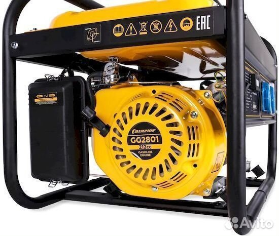 Бензогенератор Champion GG2801