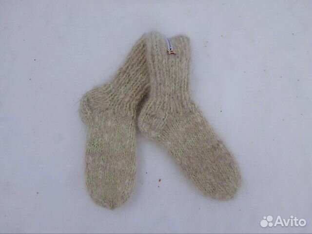 Носки из собачьей шерсти