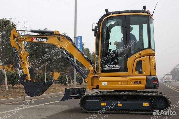Мини-экскаватор XCMG XE35U, 2023