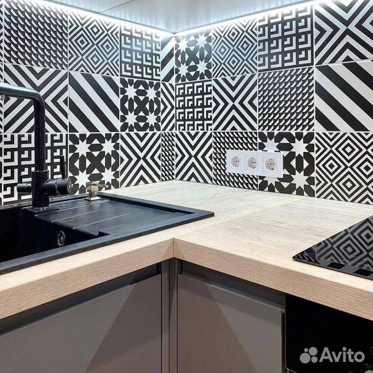 Кухня под потолок на заказ