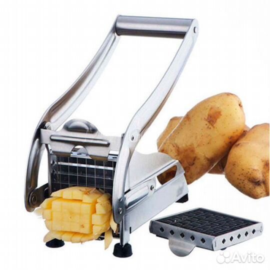 Картофелерезка металлическая potato chipper