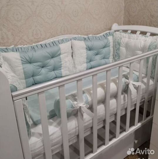 Бортики в детскую кроватку