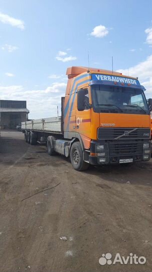 Полуприцеп бортовой Floor FLO-17-30H, 1998