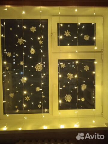 Гирлянда-штора