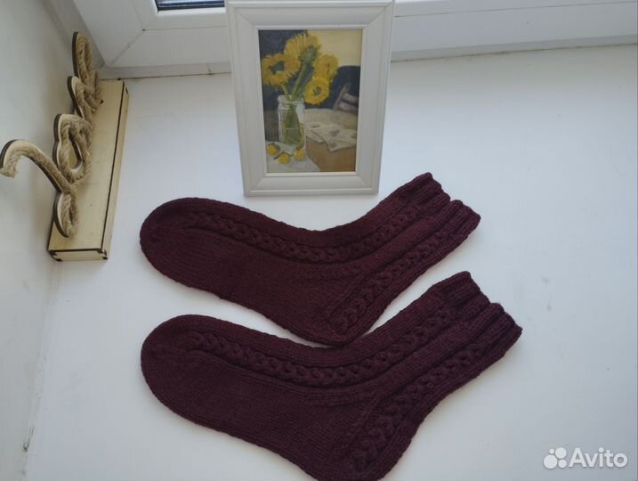 Носки теплые женские