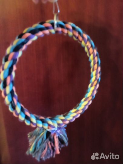 Клетка для попугая, игрушки