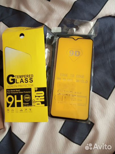 Чехол и защитное стекло на Tecno pop 6 pro