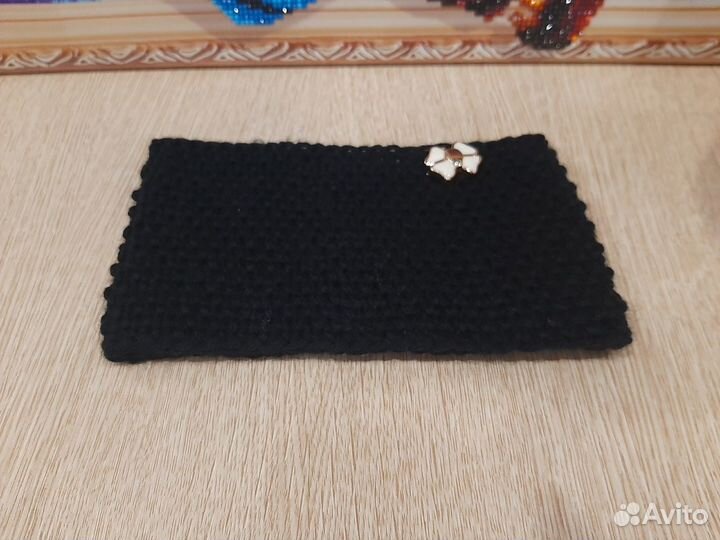 Повязка на голову вязаная