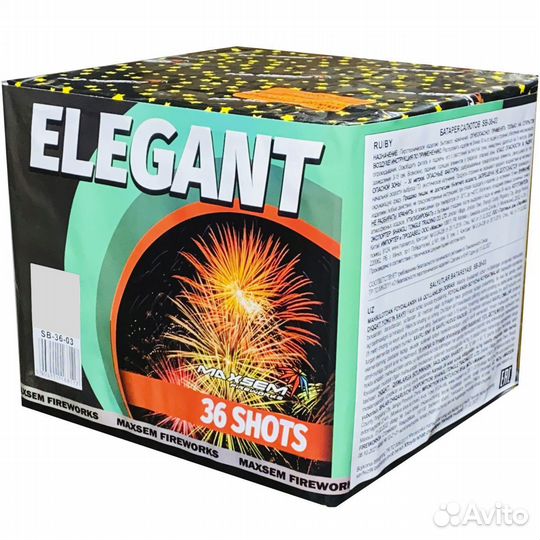 Фейерверк SB-36-03 elegant (36 залпов)