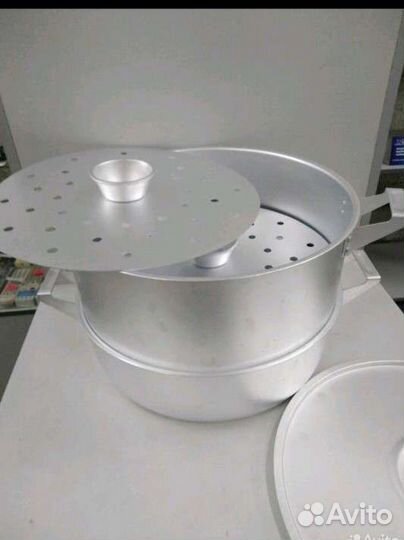 Новая мантоварка алюминиевая