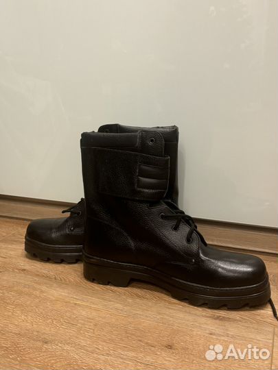 Берцы ботинки мужские натуральная кожа 47