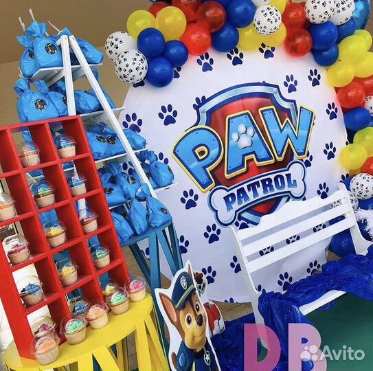 Баннер щенячий патруль