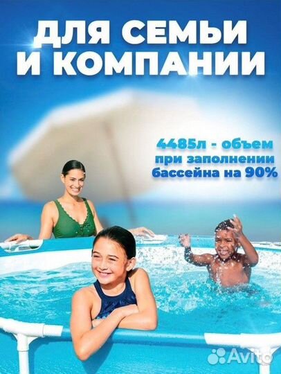 Intex бассейн каркасный