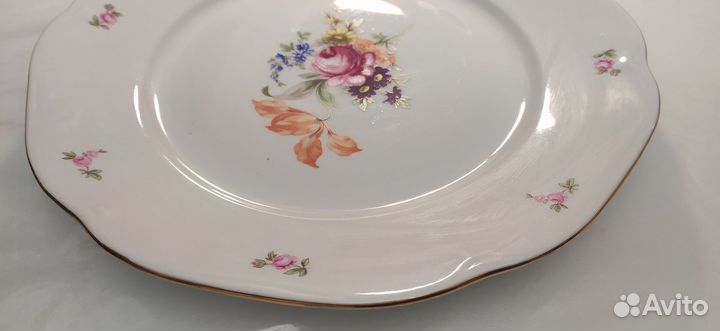 Блюдо большое. Богемия. Чехословакия