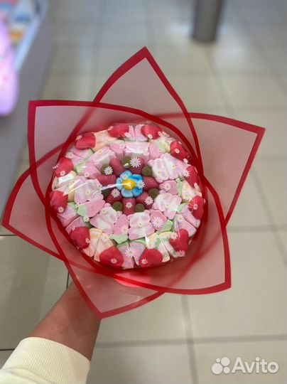 Мармеладный букет на день рождения, свадьбу