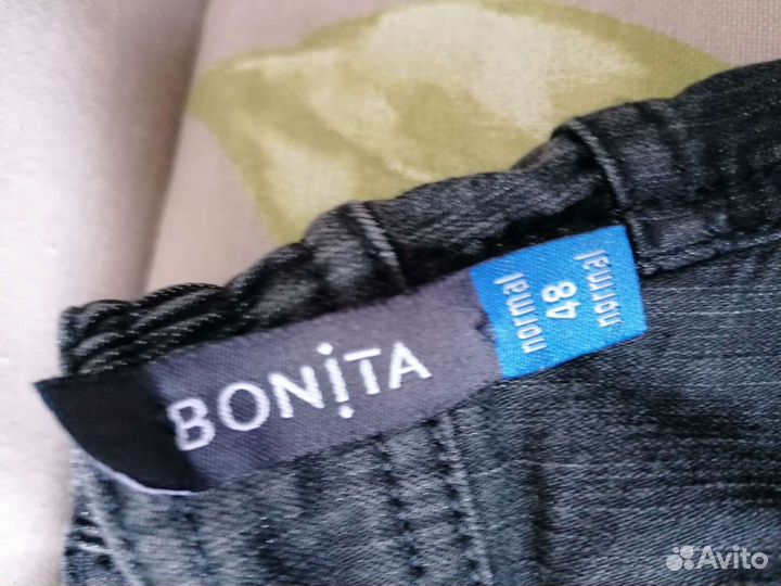 Брюки джинсовые 56 разм