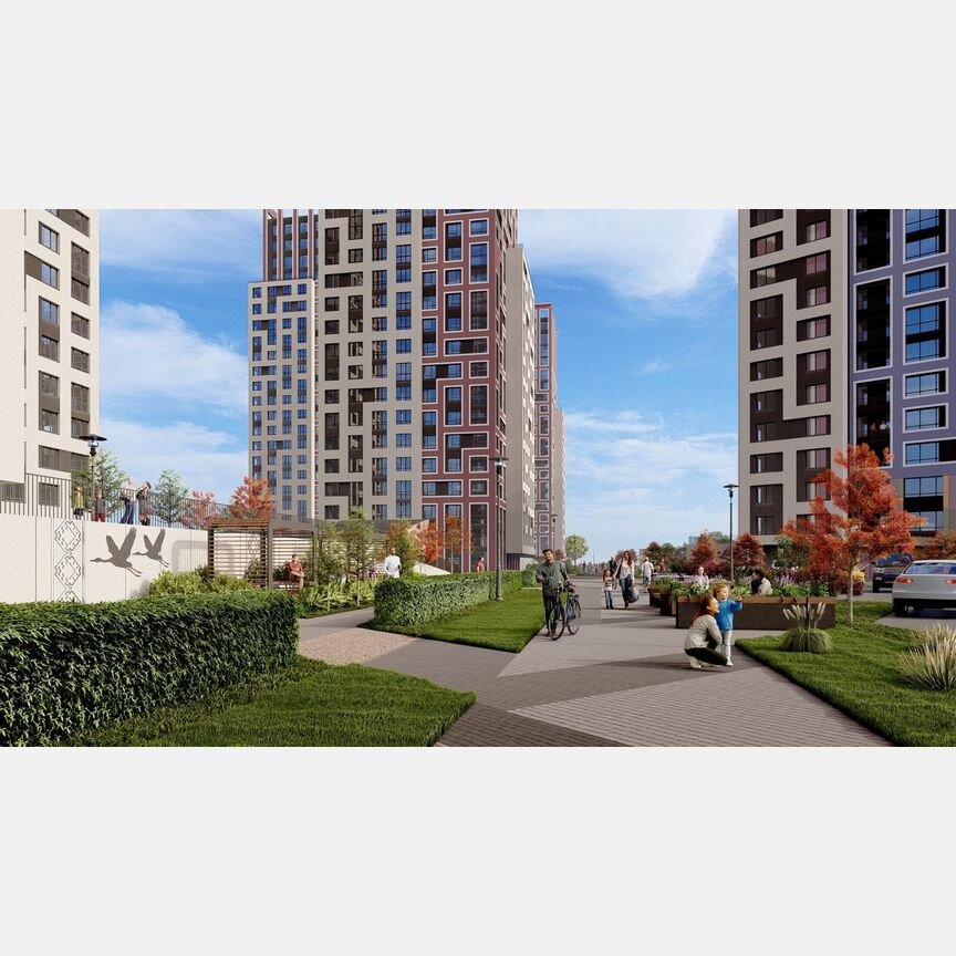 2-к. квартира, 85,3 м², 19/22 эт.