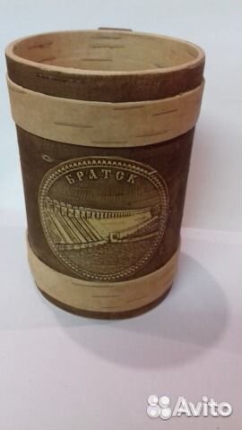Кружка береста Братск