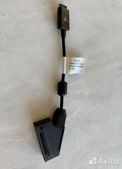 Кабель-переходник scart-hdmi unixtar/1139