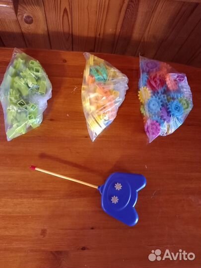 Конструктор детский радиоуправляемый паровозик