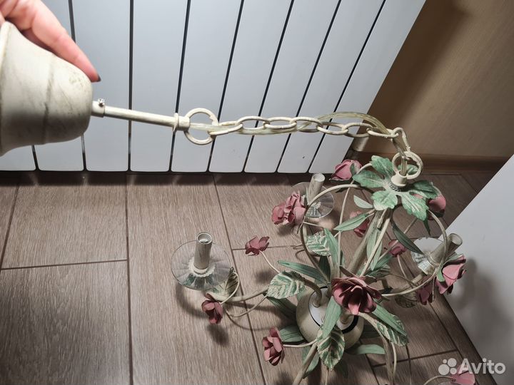 Люстра потолочная подвесная бу