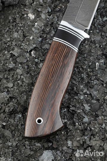 Нож Странник дамаск рукоять венге